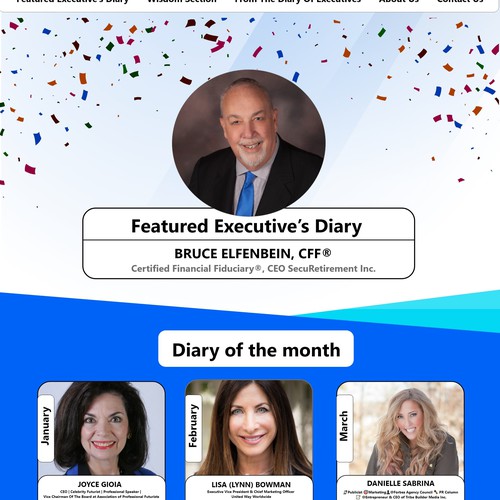 Proposition sur un concours de Design de page web, réalisée par Ingenius_Design