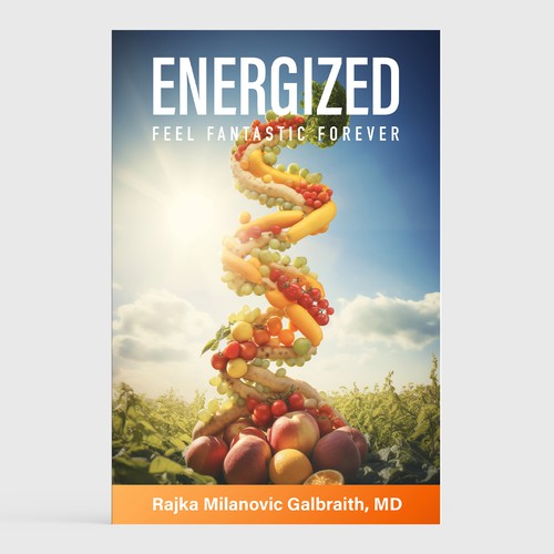 Design a New York Times Bestseller E-book and book cover for my book: Energized Design by Aysegul A.