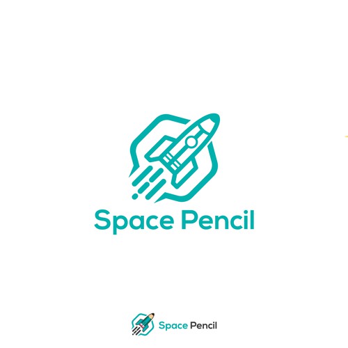 Lift us off with a killer logo for Space Pencil Ontwerp door elsmgn