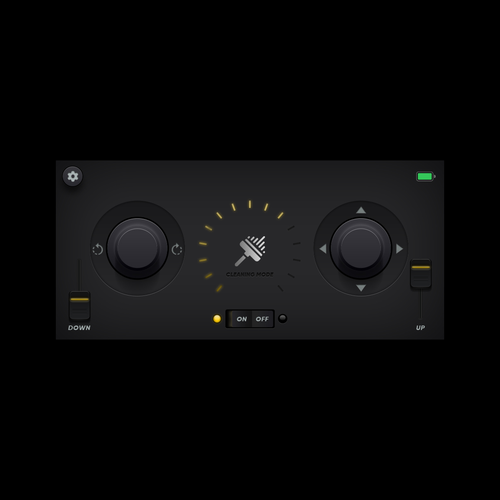 App for a window cleaning drone Design by Bhargav Talaviya