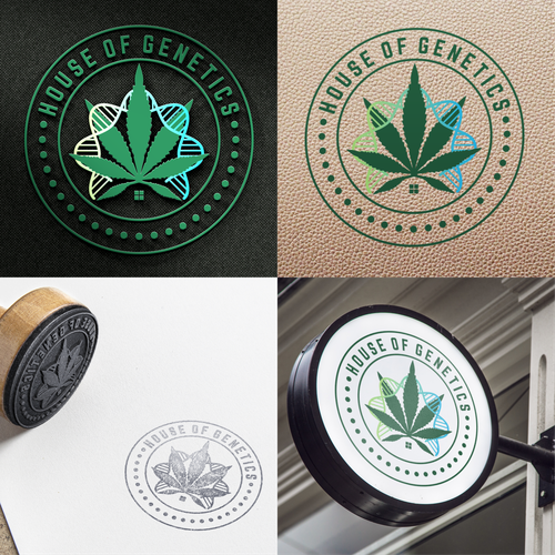 Cannabis Genetic company needs eye popping logo Design by Dazuke™