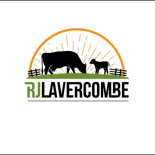 Cattle Farming Logo Design réalisé par DADDesigns