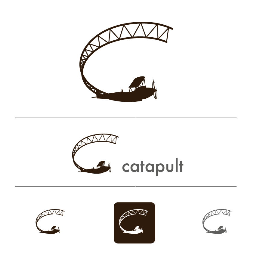 Cocoon logo with the title 'catapult'