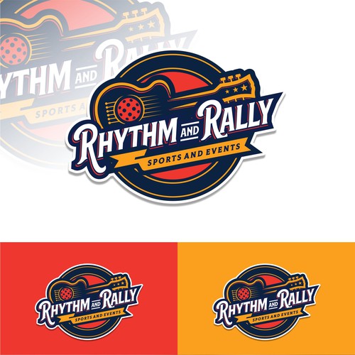 Music Meets Pickleball! Cool, musical logo for sports facility Design by lrasyid88