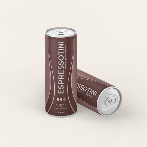 コンペ「We need a Sexy, Luxuriously Designed Espresso Martini in a Can that appeals to women (and men).」のデザイン by Cameleon77さん 