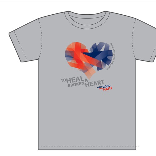 Wear Good for Haiti Tshirt Contest: 4x $300 & Yudu Screenprinter Ontwerp door BeanThereDoneThat