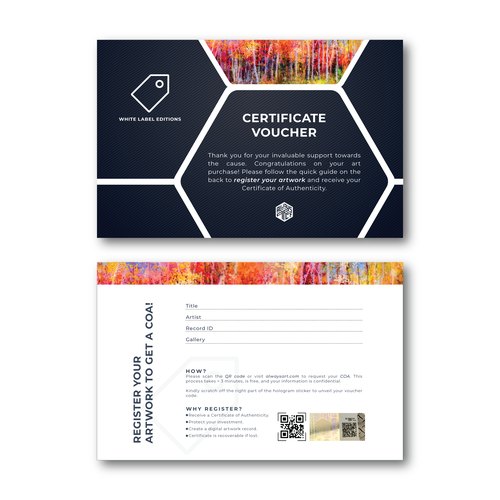 Certificate Voucher Design by Sayyed Jamshed