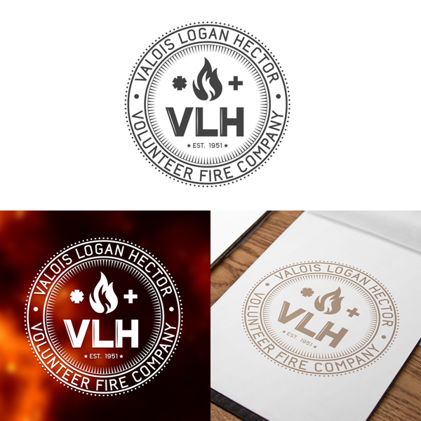 Design by Natasa Ivancevic titled "Logo design for volunteer fire company"