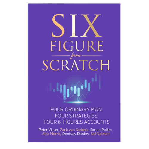 Design an E-book cover that teaches people how to build 6-figure trading accounts, that pops! Design by Arrowdesigns