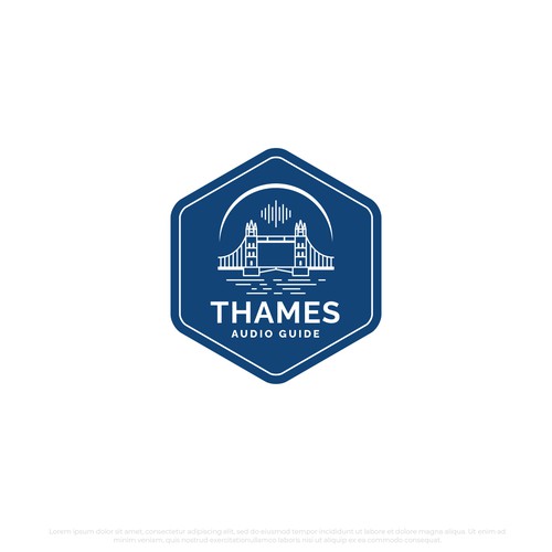 Designs | New logo for tourist audio guide of the Thames in London ...