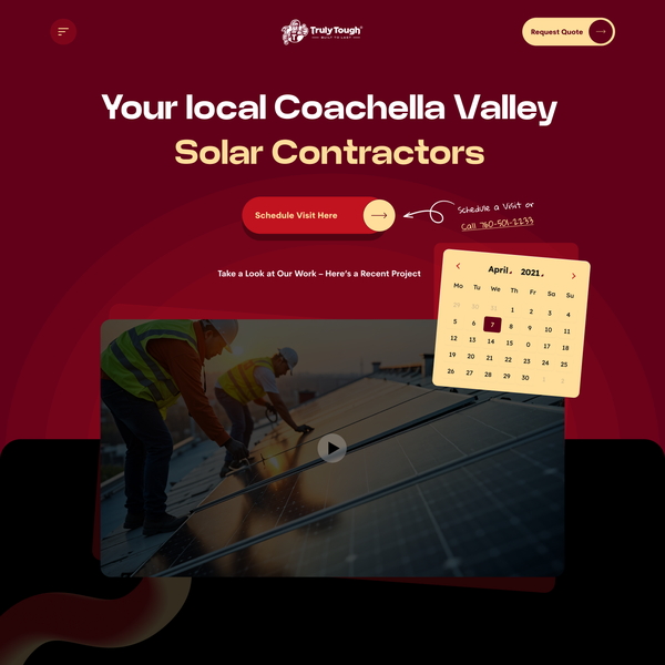 Solar Business Landing Page