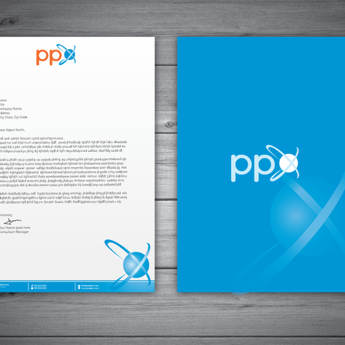 Poppix needs a new stationery and a new look and feel Ontwerp door uxboss™