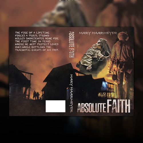 Inspirational Book Cover "Absolute Faith" Design by Martch