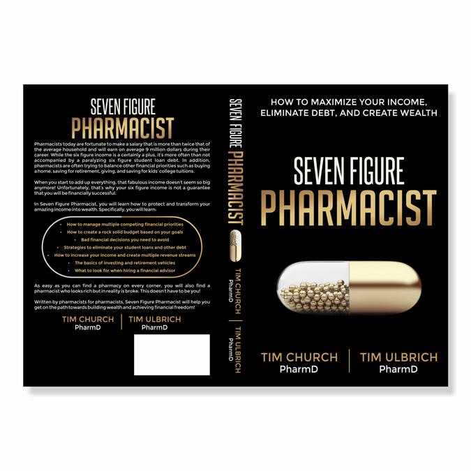 Book Design for Seven Figure Pharmacist...A financial book for
