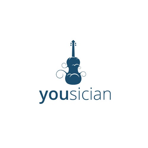 Logo for Yousician - the future of music learning! Design réalisé par ⭐ruezzz™