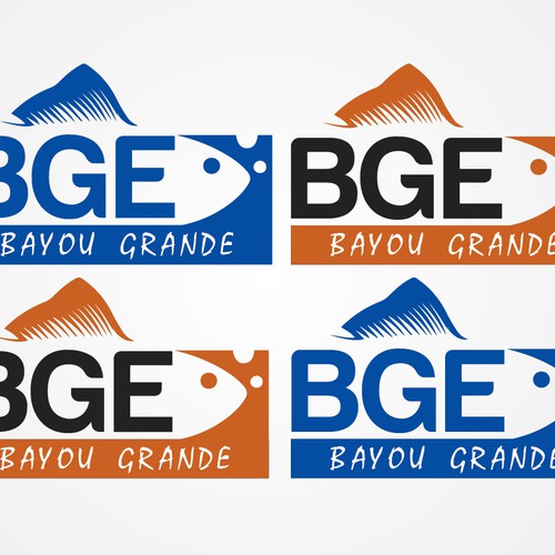 Create a New Performance fishing gear brand logo for BGO Bayou Grande