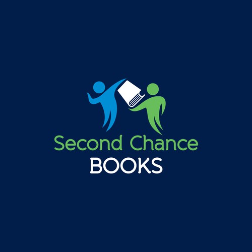 Create a friendly community donation box logo for Second Chance Books ...