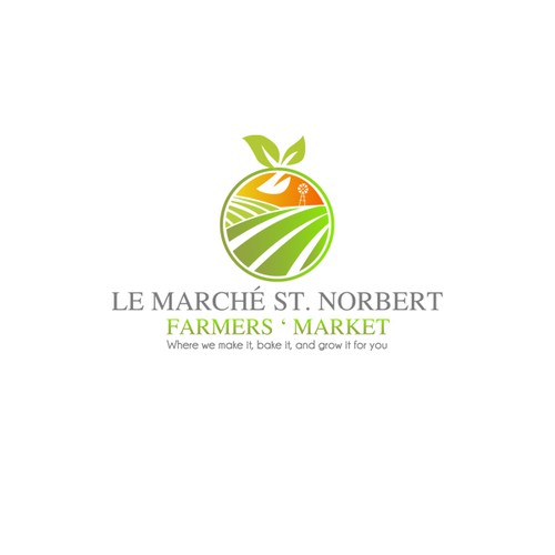 Help Le Marché St. Norbert Farmers Market with a new logo Diseño de Kaiify