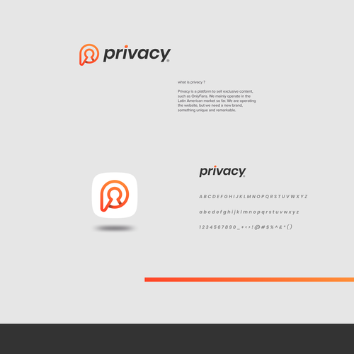 "Create a logo for Privacy - An exclusive content platform" winning Logo & business card
