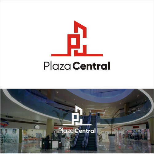 Logotipo Plaza Central Design by LOGOMAN*