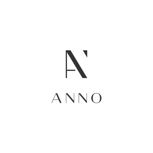 Craft a Unique Wordmark and Monogram for ANNO's Luxury Evening Wear-ontwerp door shumada