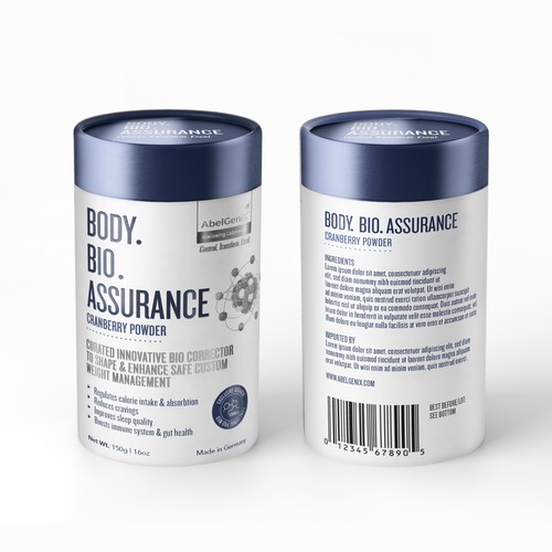 Supplement Packaging Premium / luxury design Design by Plush Design