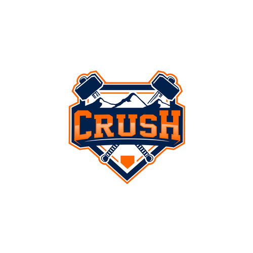 Central Oregon Crush Baseball Diseño de Gandesign