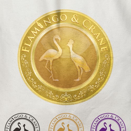 Design di Flamingo & Crane di ZEN ZAI™