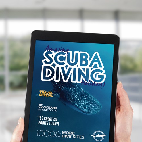 eMagazine/eBook (Scuba Diving Holidays) Cover Design デザイン by milumil