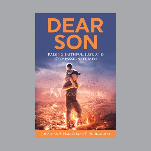 Dear Son Book Cover/Chalice Press Diseño de Brushwork D' Studio