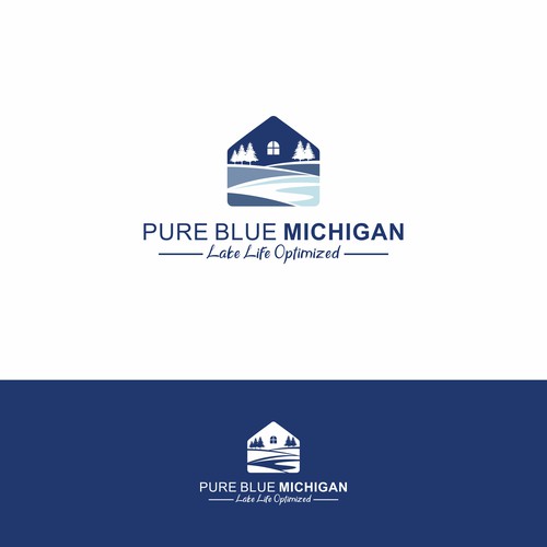 Pure Blue Michigan Design by eek duutt