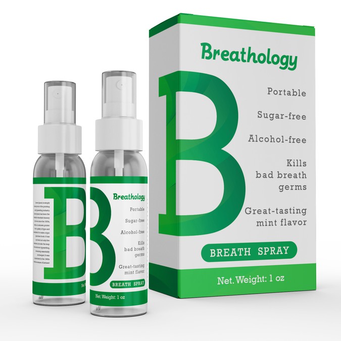 Create Modern & Eye Catching Packaging for Breathology | Product ...