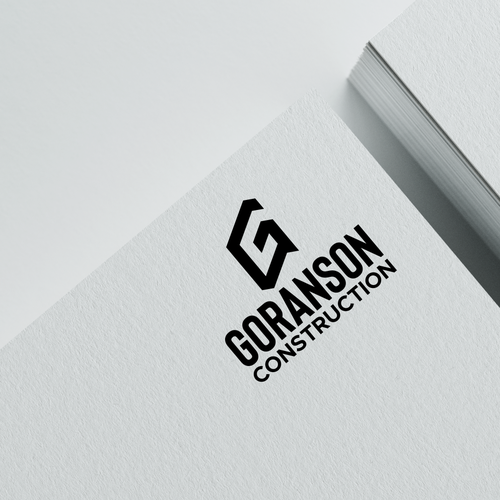 New company logo for booming excavation company. Design by code.signs