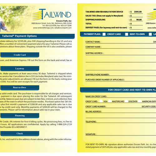 Design 2-page brochure for start-up medical device company Ontwerp door BramDwi