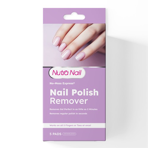 Nutra Nail Gel Remover Design by emmafoo