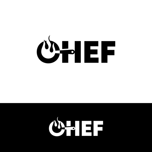 "CHEF": Food & Cooking Social Media Logo Design by tajiri y