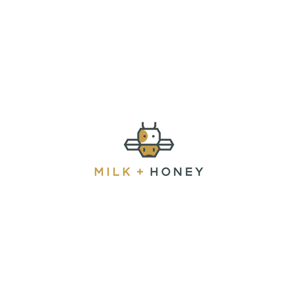 Design by vectronic® titled "milk + honey"