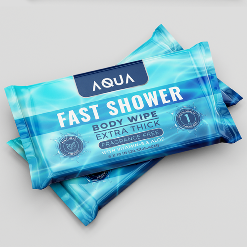 AQUA SHOWER WIPES :D Design by ANGRYCAT™