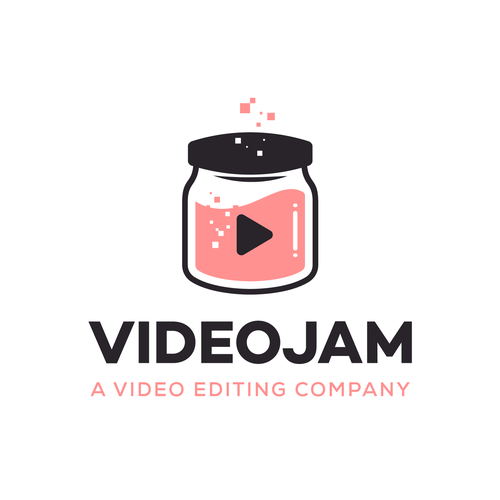 Cool logo for video editing company combining creativity and tech Design by Nine™