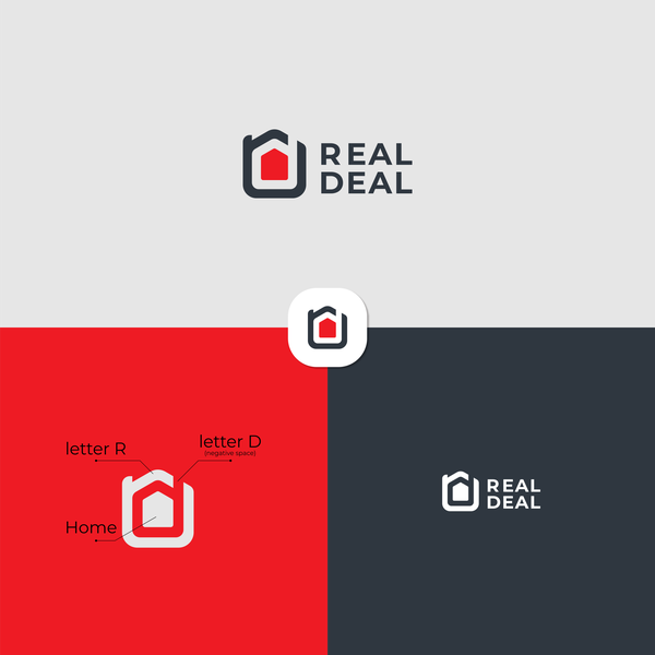 Design by BROGO titled "REAL DEAL LOGO"