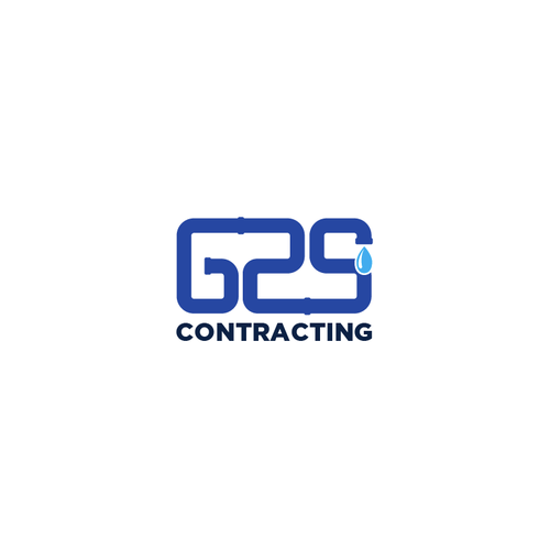 GPS Logo-Sewer and Water Contractor Diseño de inok june