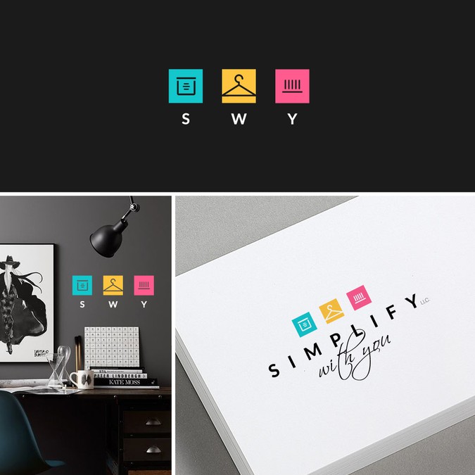 Create a simple logo for a home organizing business. Logo design contest