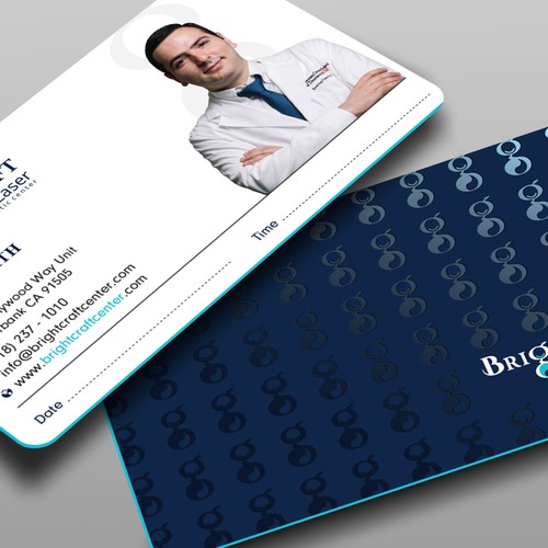 Modern Dental and Medical SPA business card Réalisé par prosenjit_P