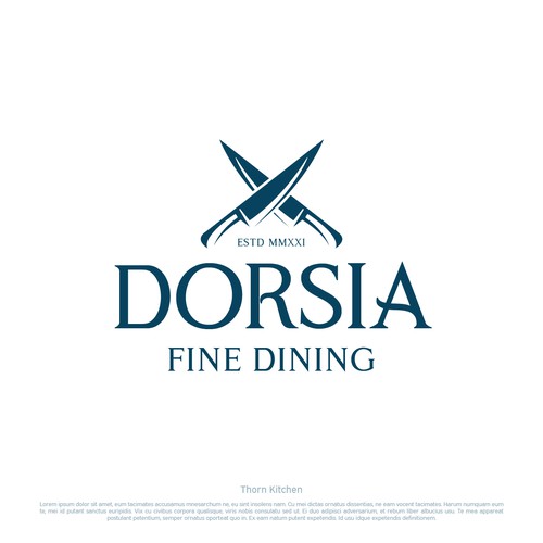 DORSIA fine dining-ontwerp door Bokisha