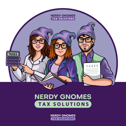 We need a fun, quirky yet professional logo/branding for a start up tax preparation business Design by 3AM3I