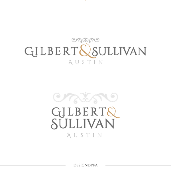 Design by DesignDypa titled "Gilbert Sullivan Austin"
