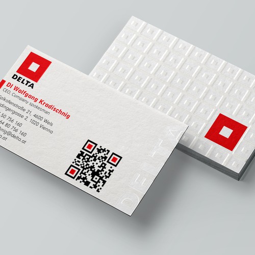 DELTA Business Card Relaunch Design réalisé par prosenjit_P