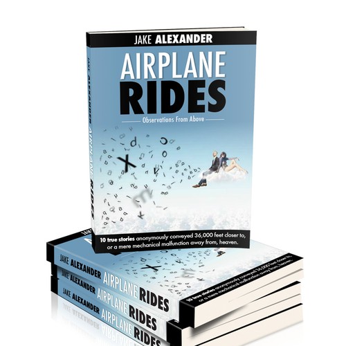 Design E Book cover for Airplane Rides - Observations From Above Design by Skartworks