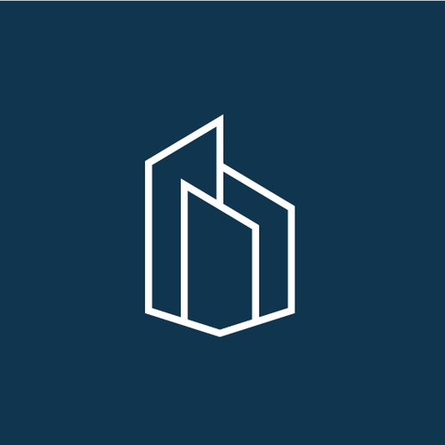 Commercial Real Estate logo focused on Industrial space Design by Stranger Studio