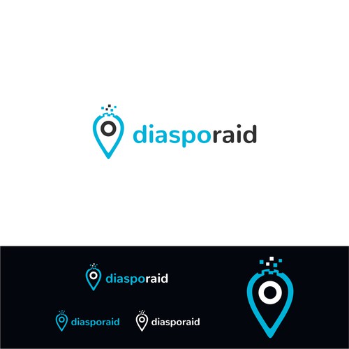 Design a powerful logo for diasporaid, an impact-oriented network/platform for expats Design by _PANDA_